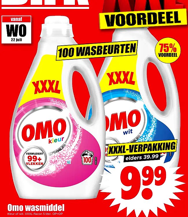 Omo wasmiddel