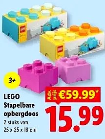 Stapelbare opbergdoos
